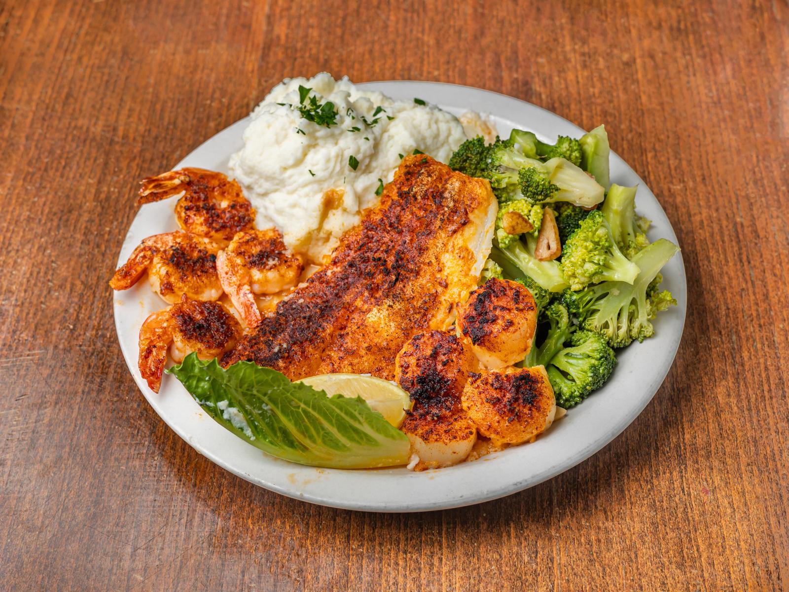 Broiled Seafood Combo